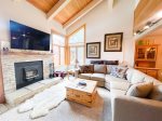 Mammoth Condo Rental Sunrise 29 - Cozy Living Room